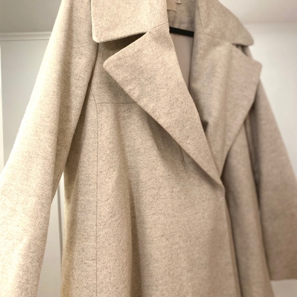 ASOS Grey A line Jacket Size 10 - Picture 3 of 3